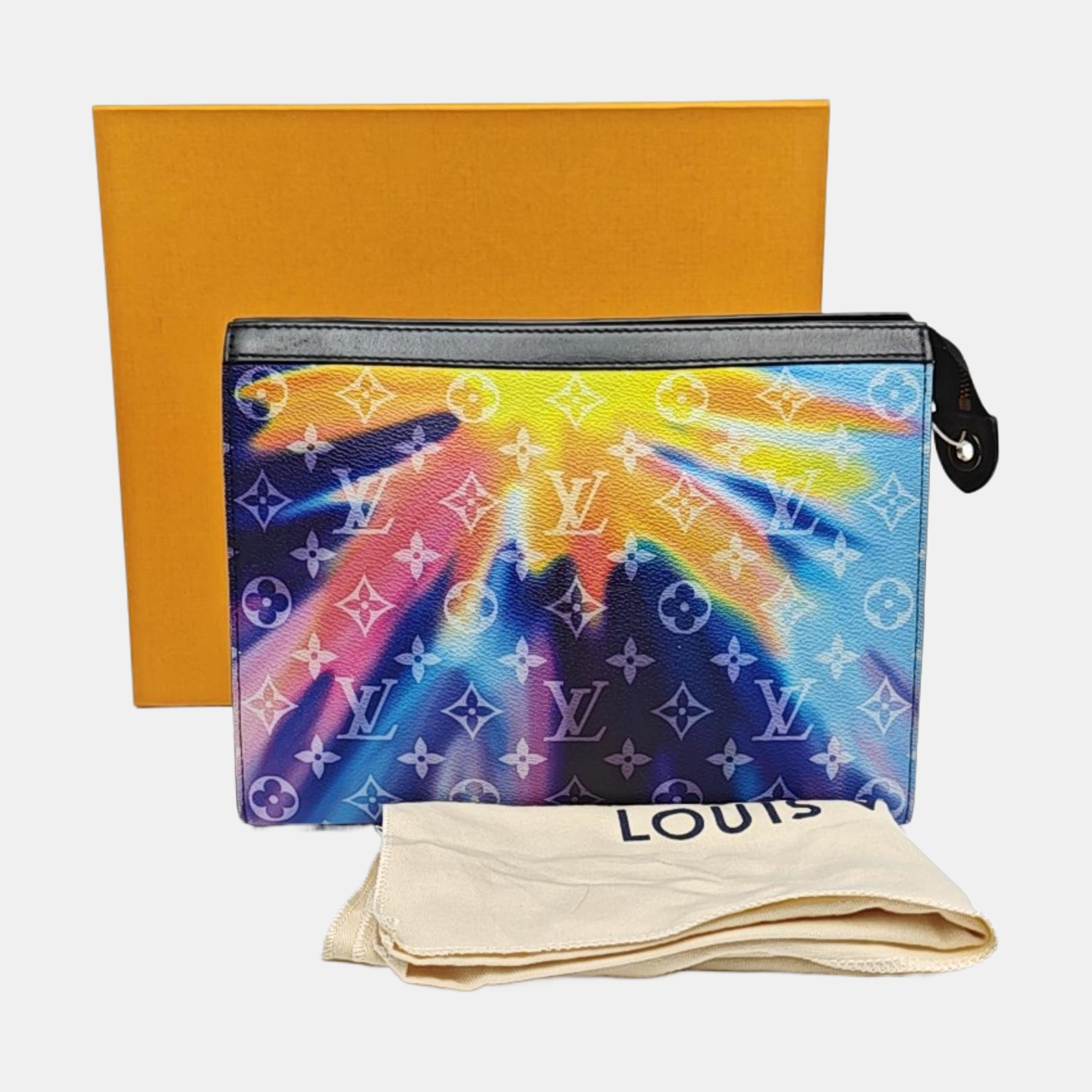 Pochette Voyag MM Monogram Coated Canvas Multicolor