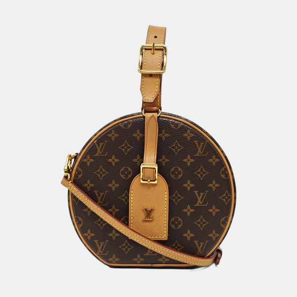 BOITE CHAPEAU PM Monogram Coated Canvas Brown