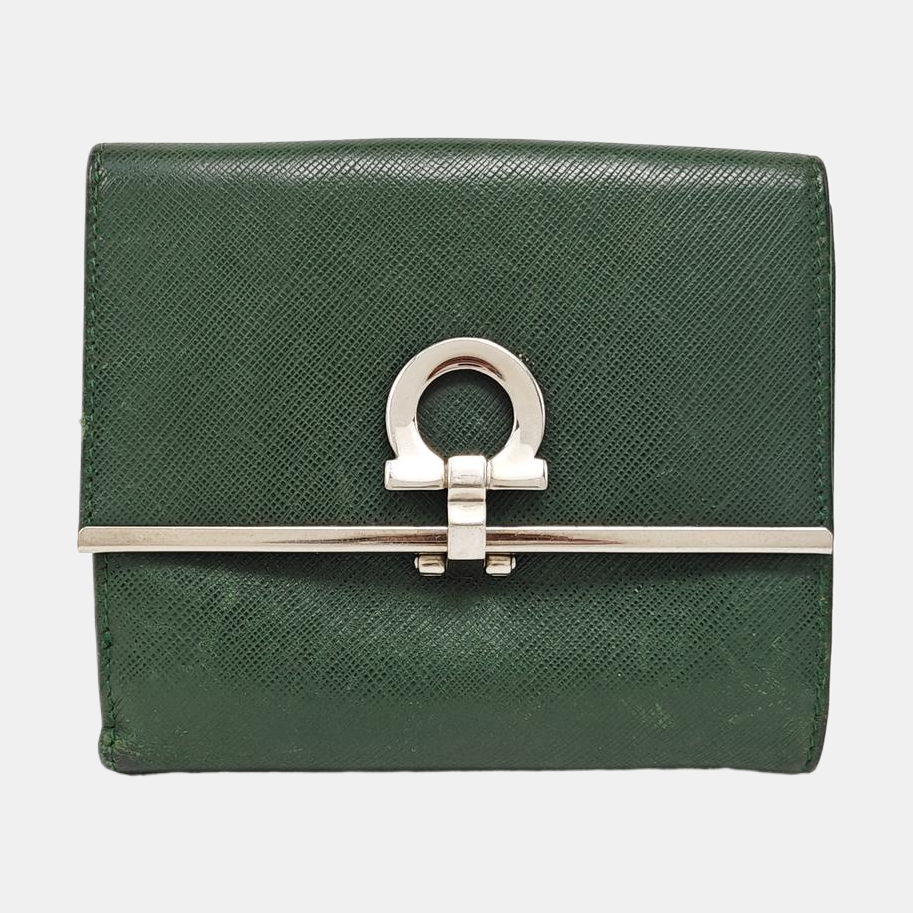 Gancio Calfskin Green