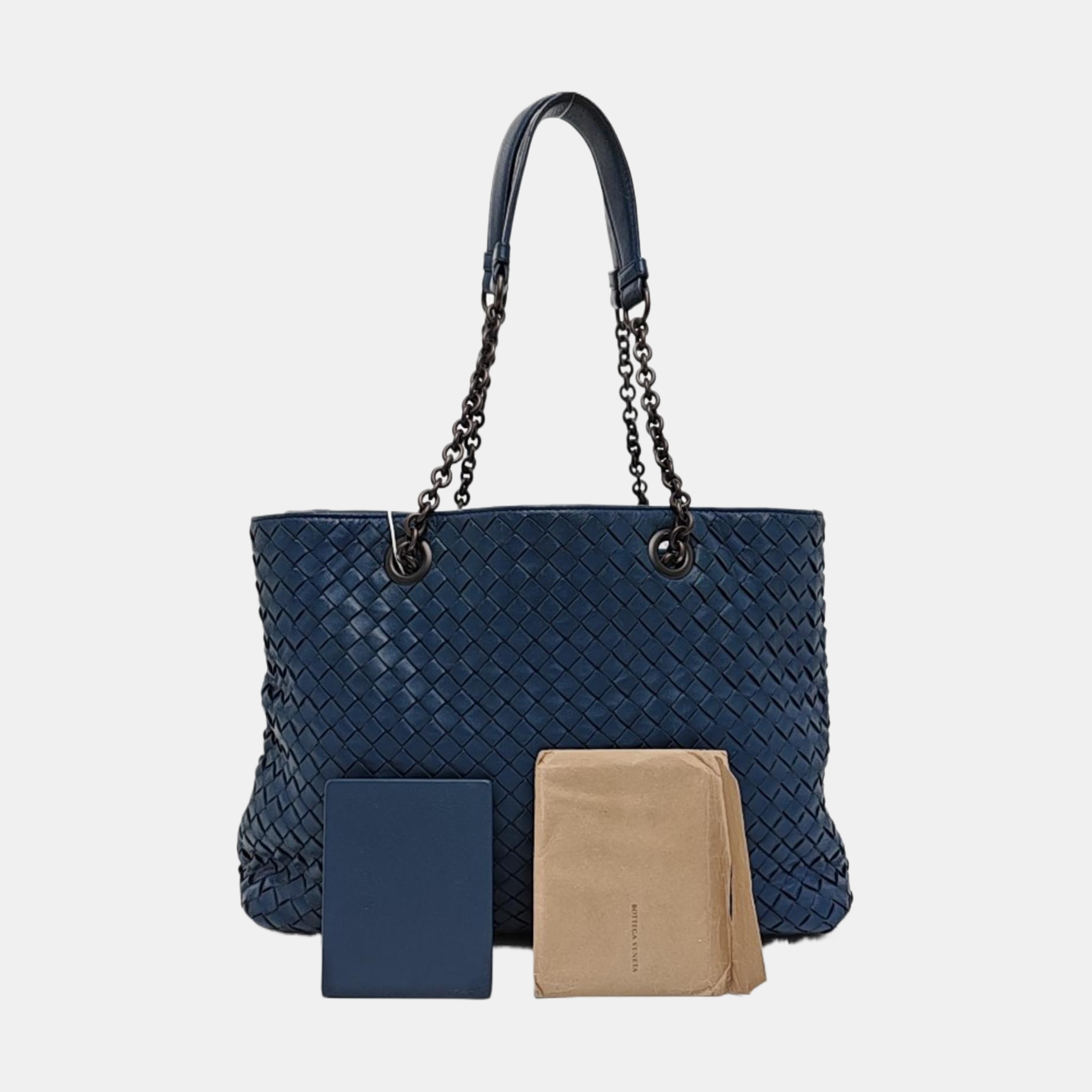 Tote Calfskin Blue