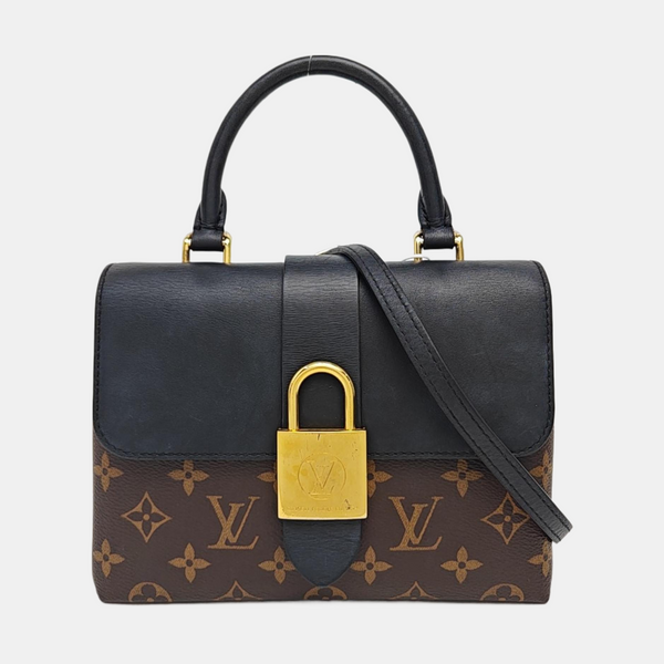 LOCKY BB Monogram Coated Canvas Brown