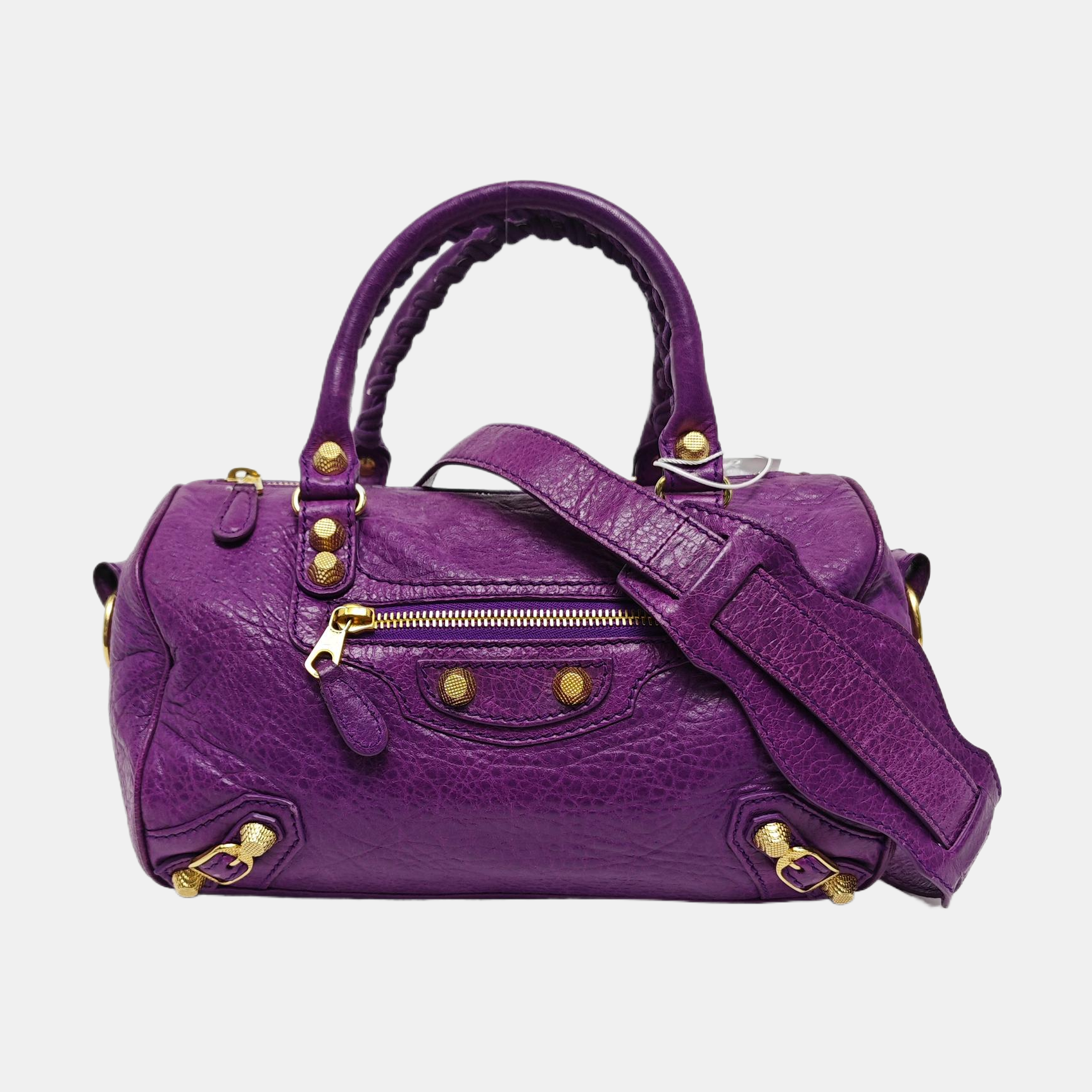 Classic City Mini Lambskin Purple