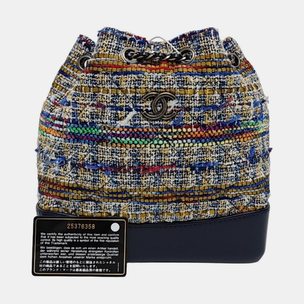 GABRIELLE Small Quilted Wool Multicolor