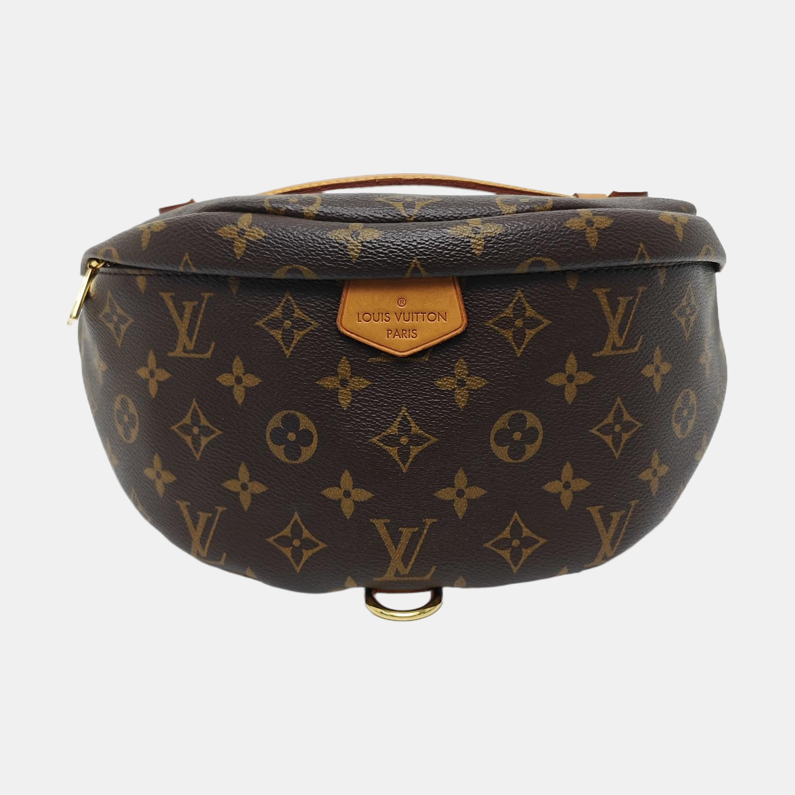 BUMBAG Monogram Coated Canvas Brown