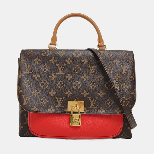 MARIGNAN Monogram Coated Canvas Brown