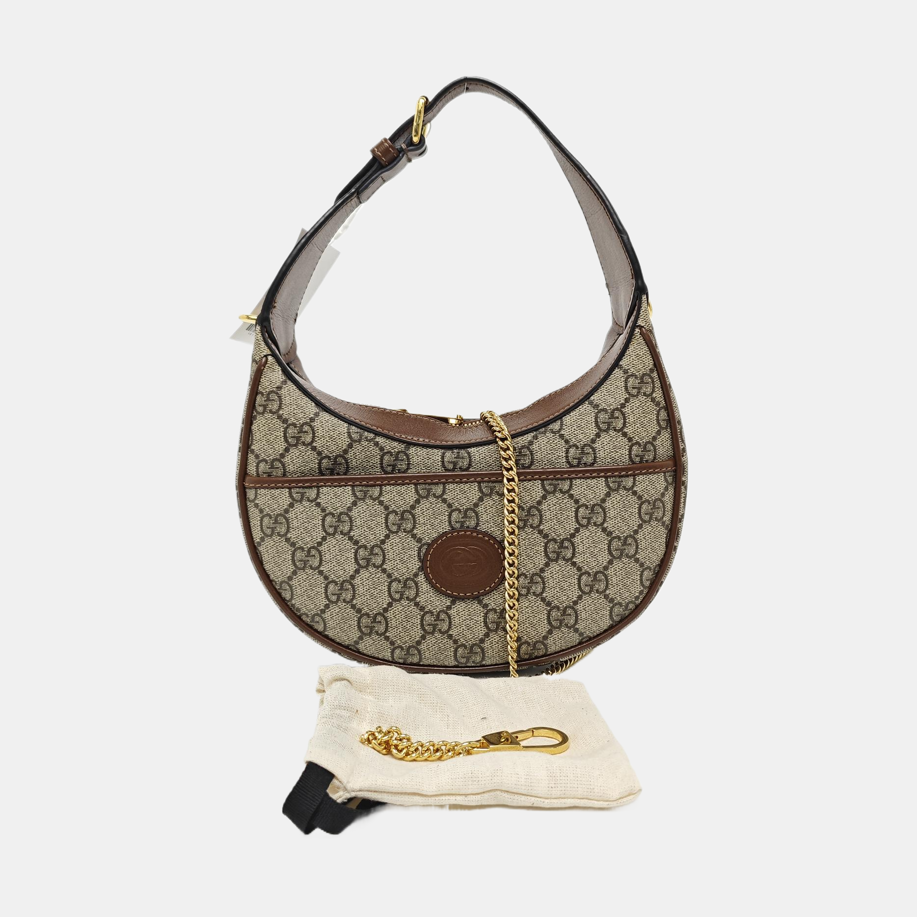 Retro Monogram Coated Canvas Brown