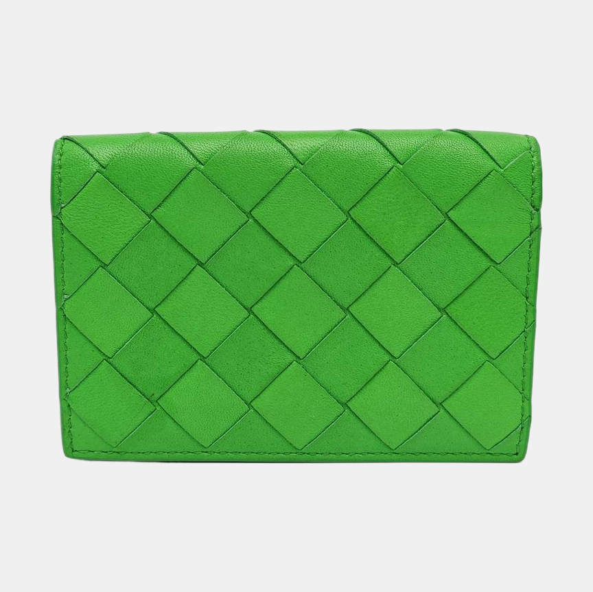 Calfskin Wallet Green