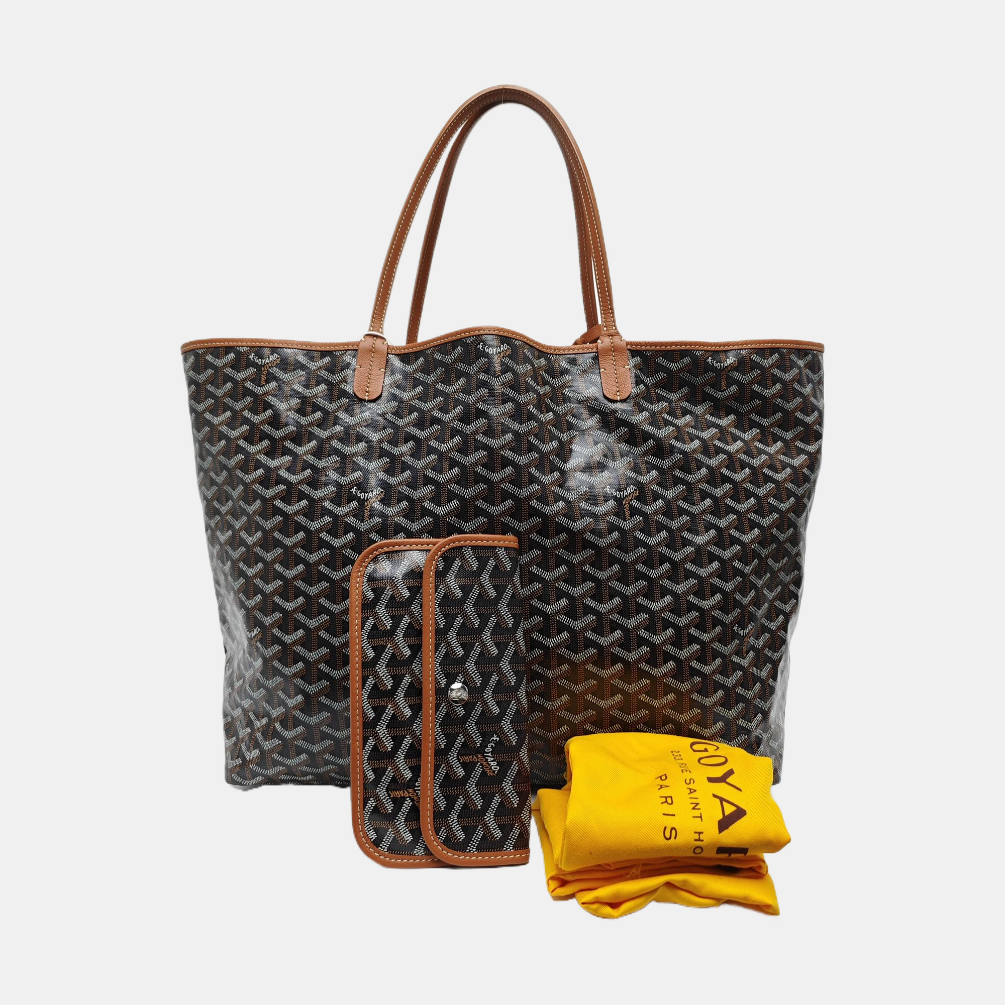 Saint Louis GM Coated Canvas Black