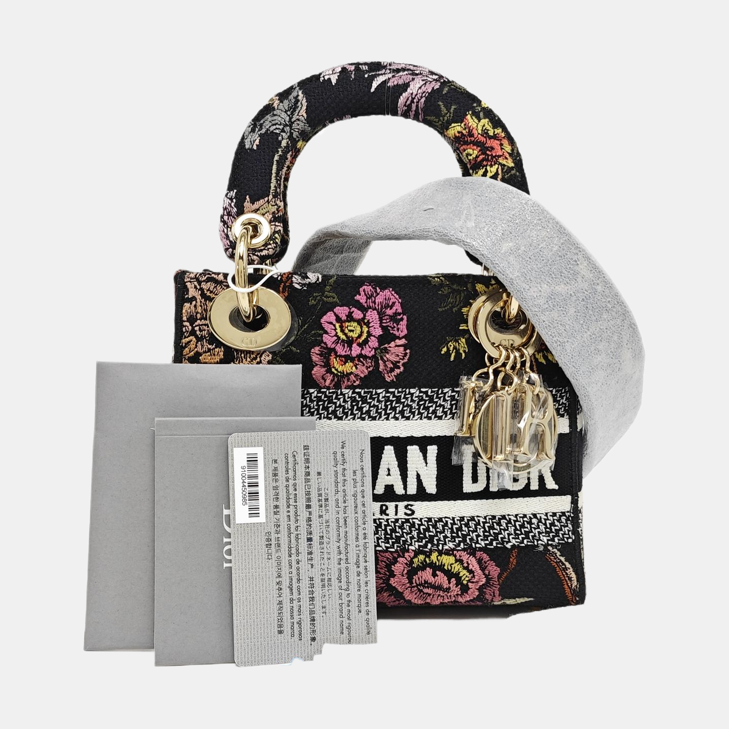 Lady D-Lite Mini Canvas Black
