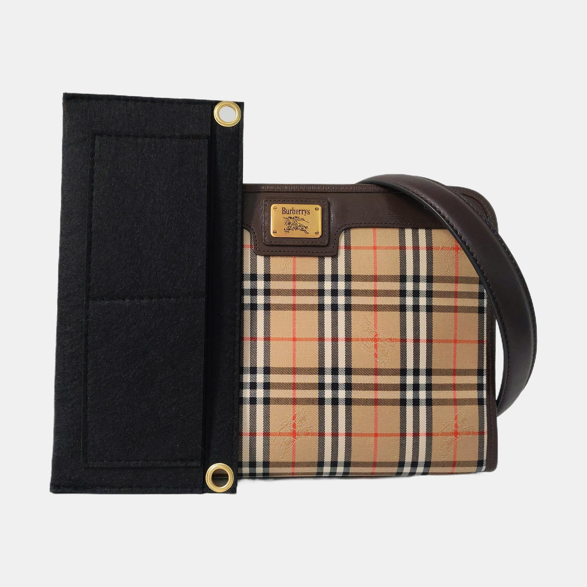 Canvas Clutch Beige