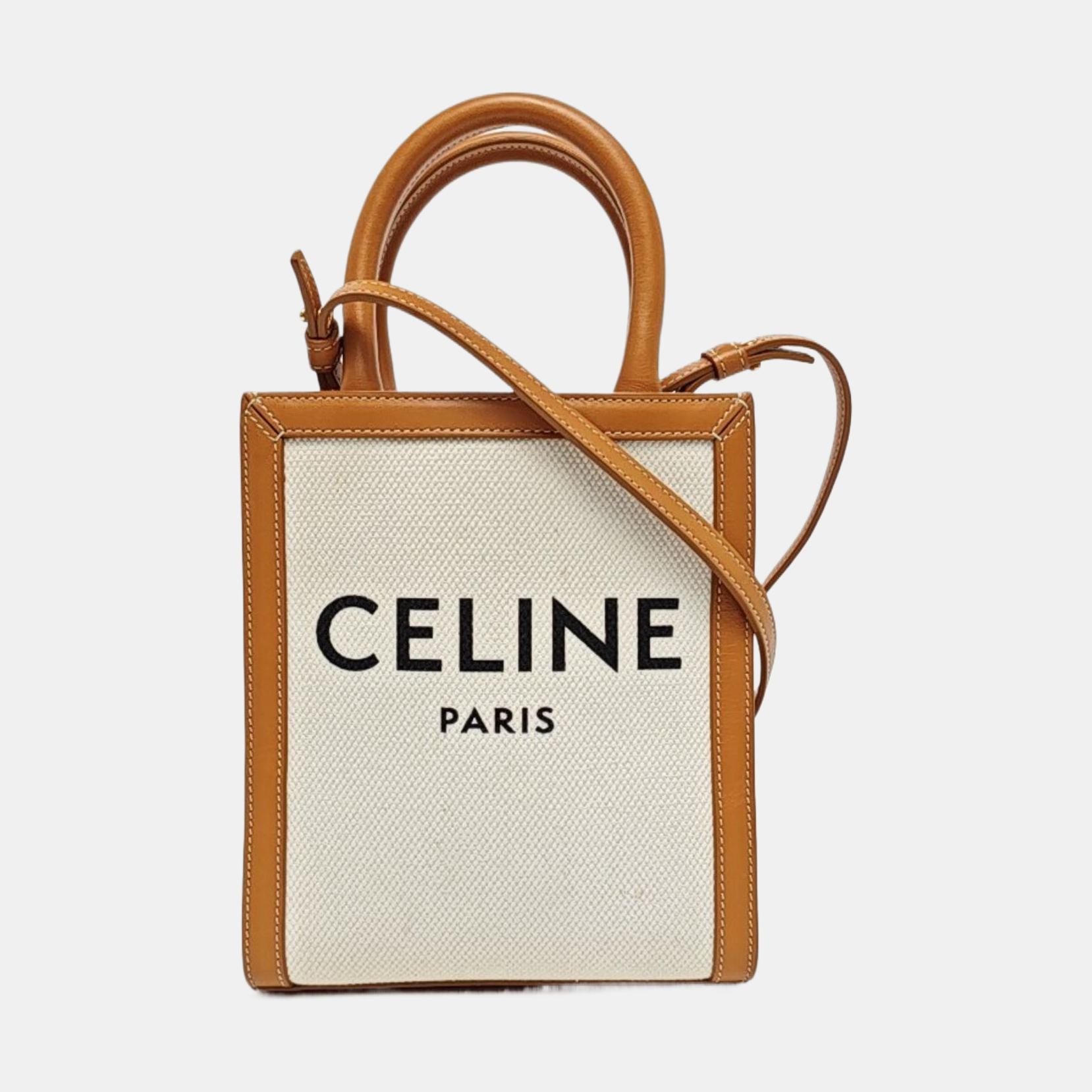 CABAS CELINE Mini Canvas White