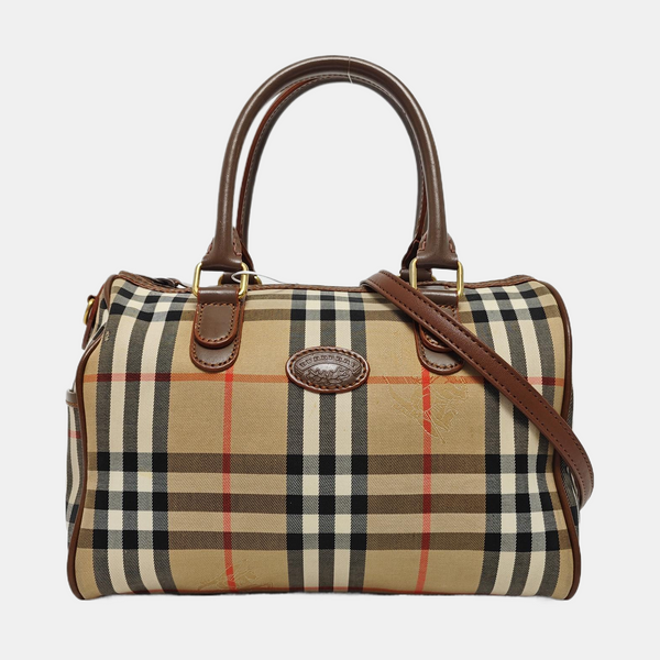 Canvas Shoulder Bag Brown