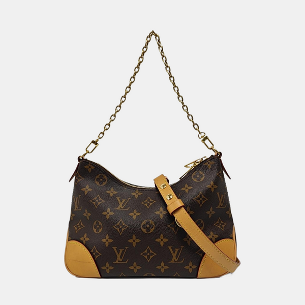 BOULOGNE Monogram Coated Canvas Brown