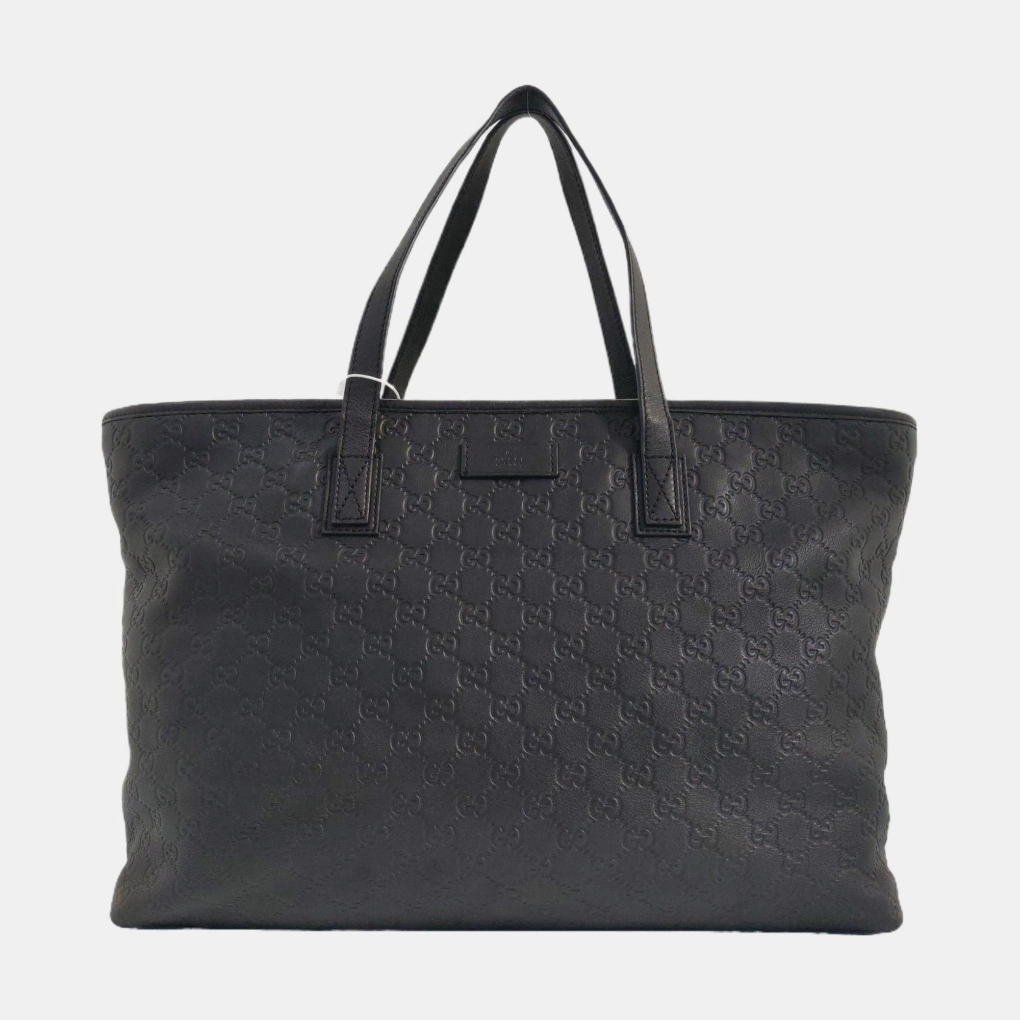 GG Imprime Monogram Calfskin Black