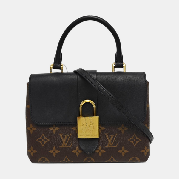 LOCKY BB Monogram Coated Canvas Brown