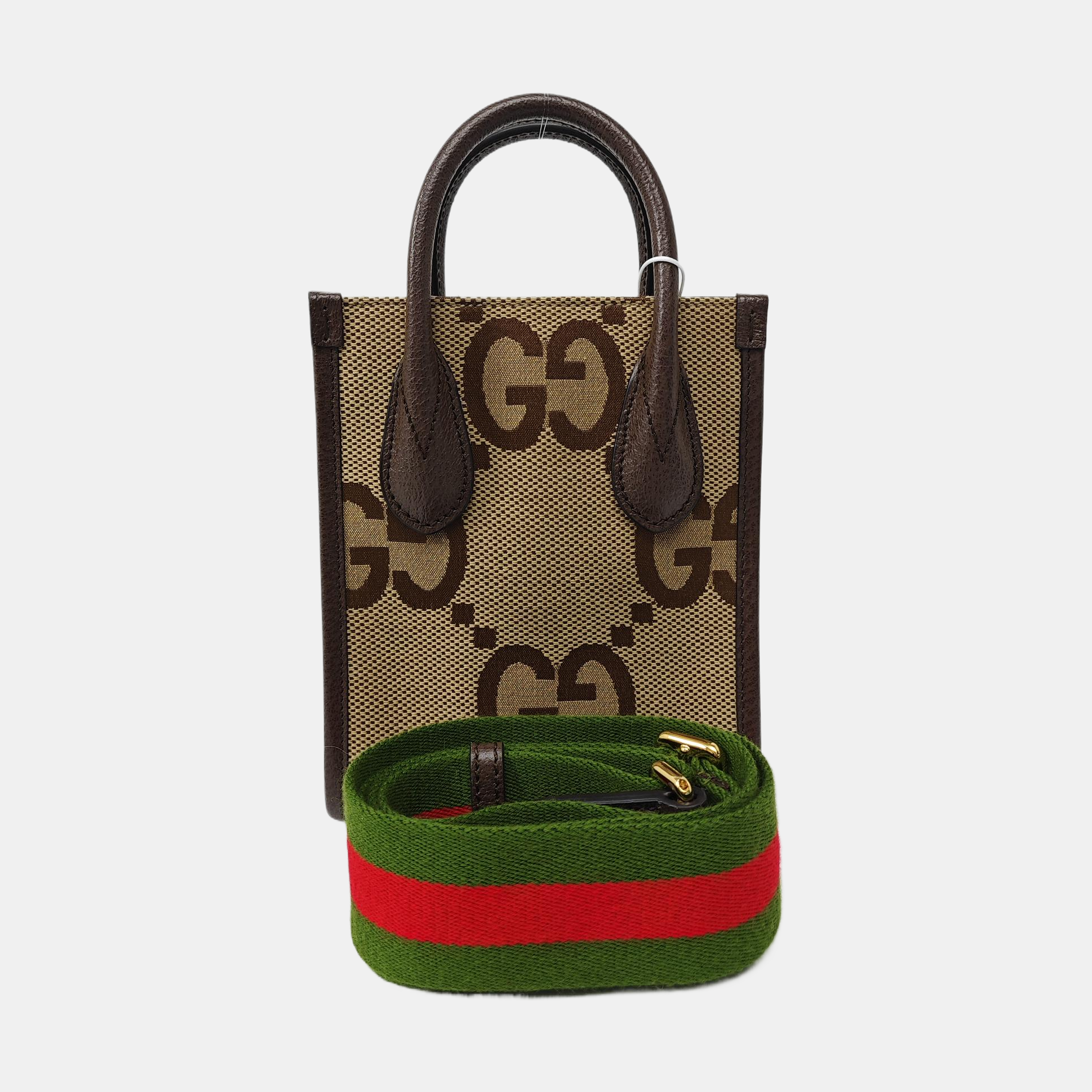 Jumbo Mini Monogram Canvas Beige