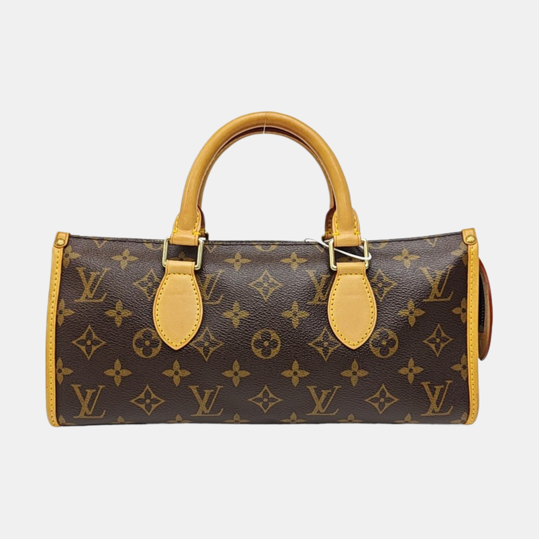POPINCOURT Monogram Coated Canvas Brown