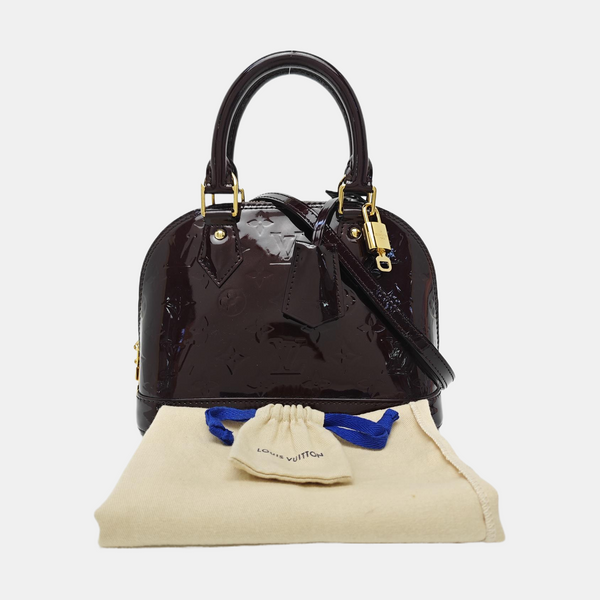 ALMA BB Monogram Calfskin Red
