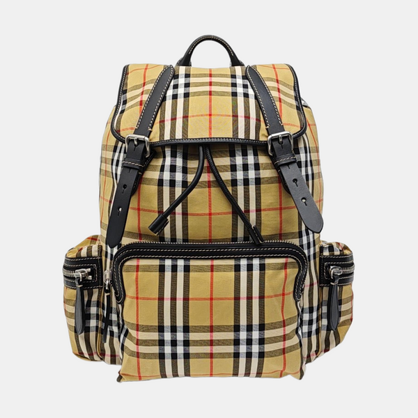 The Rucksack Large Nylon Beige