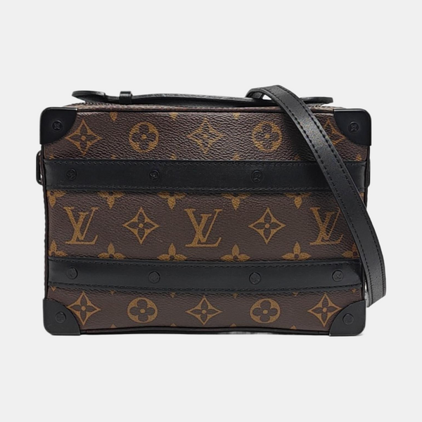 SOFT TRUNK Monogram Coated Canvas Brown