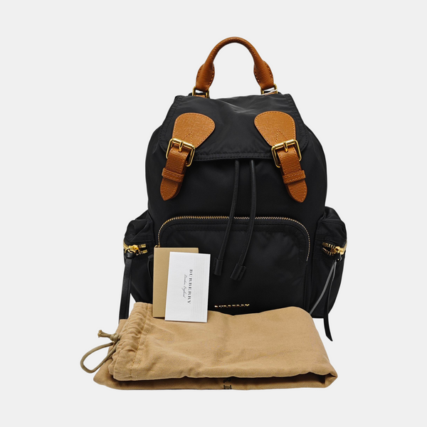 The Rucksack Nylon Black
