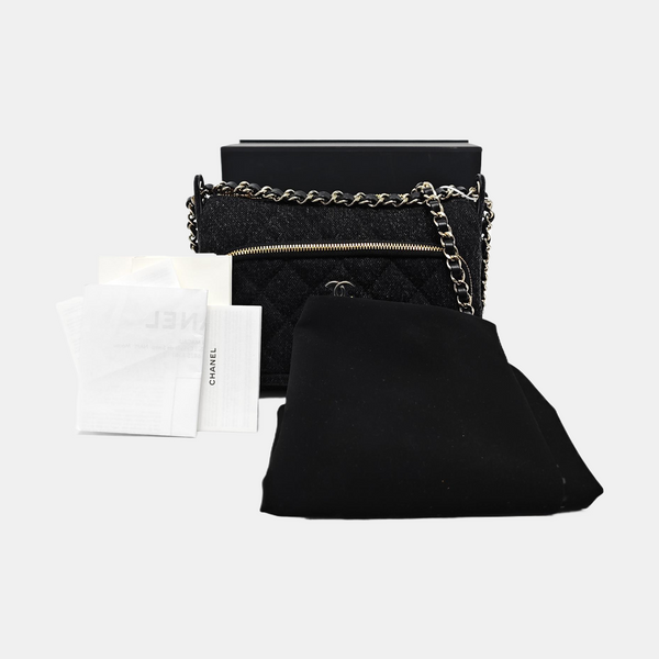 Quilted Canvas Black