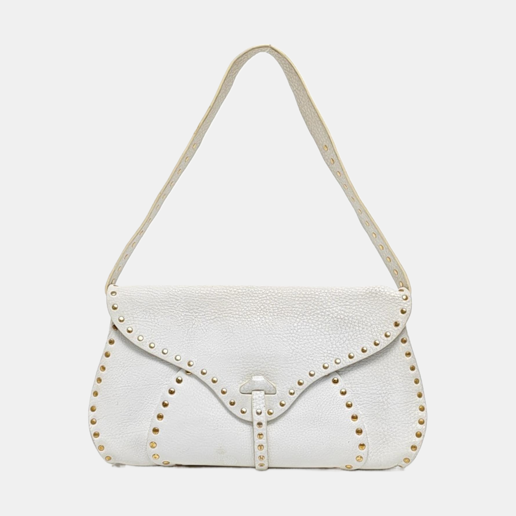 POULBOT Calfskin White