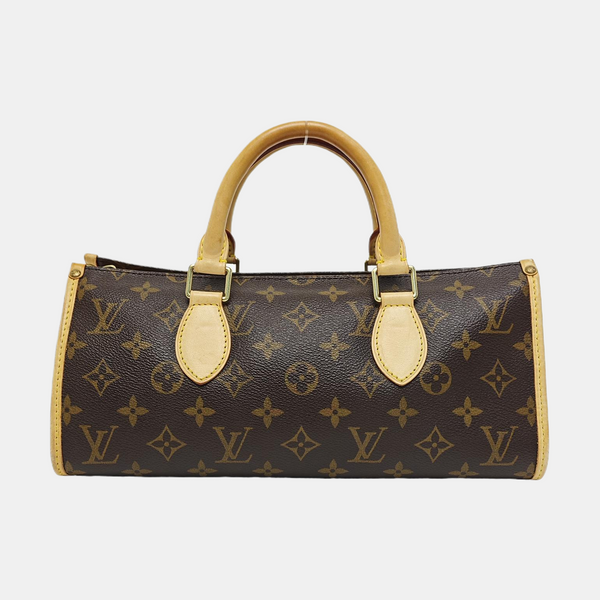 POPINCOURT Monogram Coated Canvas Brown