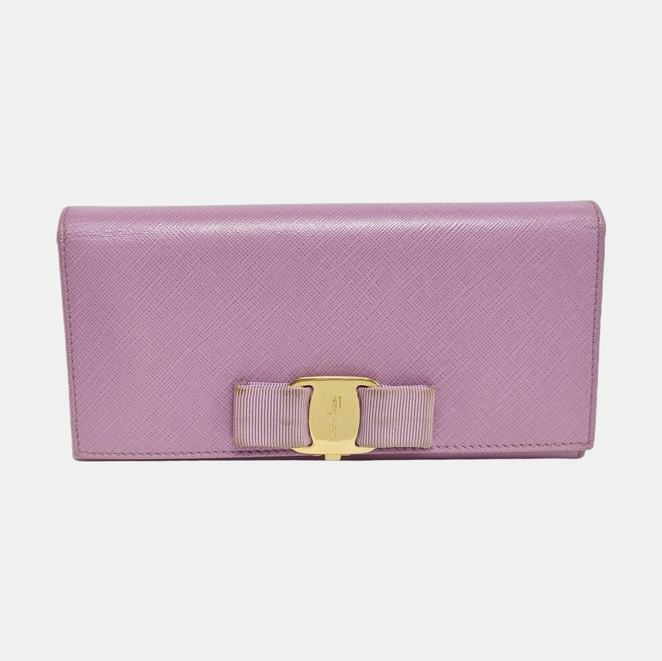 Authenticated pre-owned  Vara Calfskin Purple Wallet - Wallet at Looply