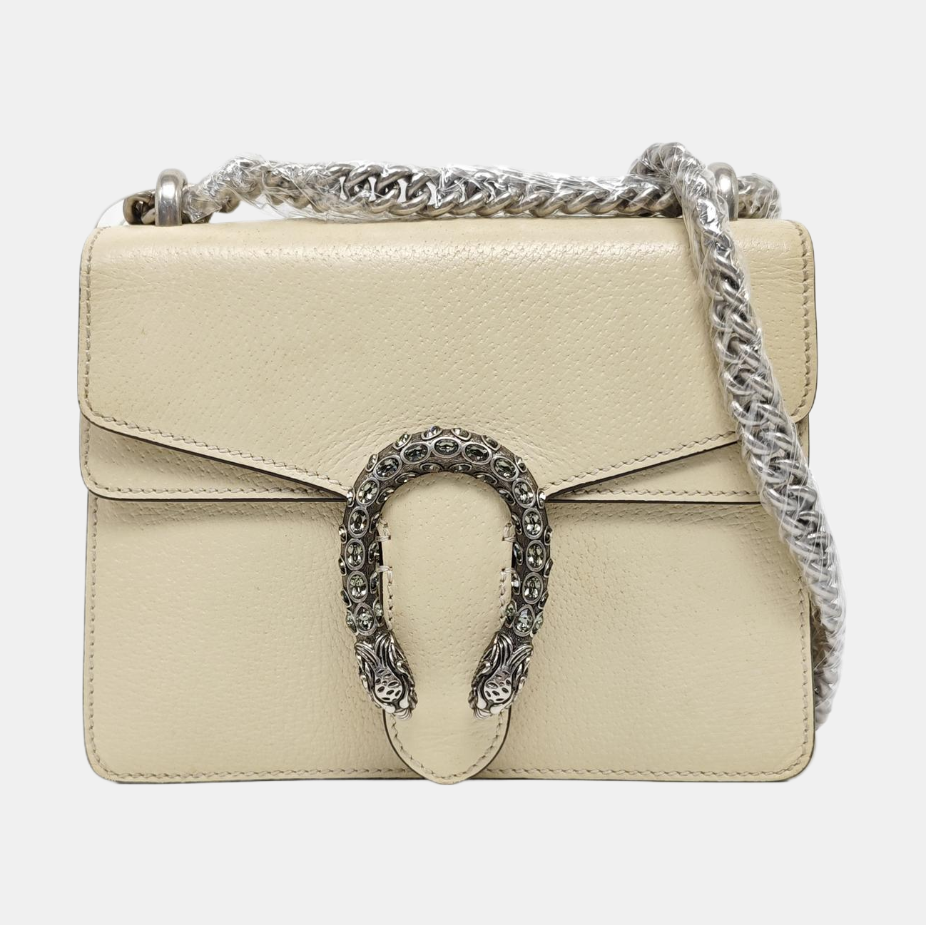Dionysus Mini Calfskin White