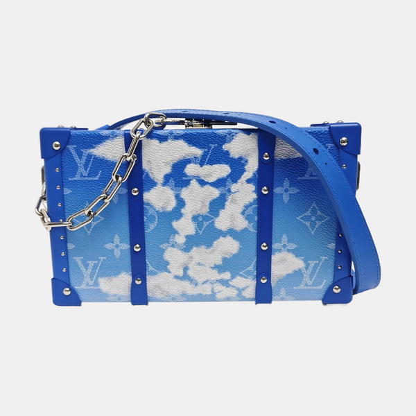 WALLET TRUNK Monogram Coated Canvas Blue