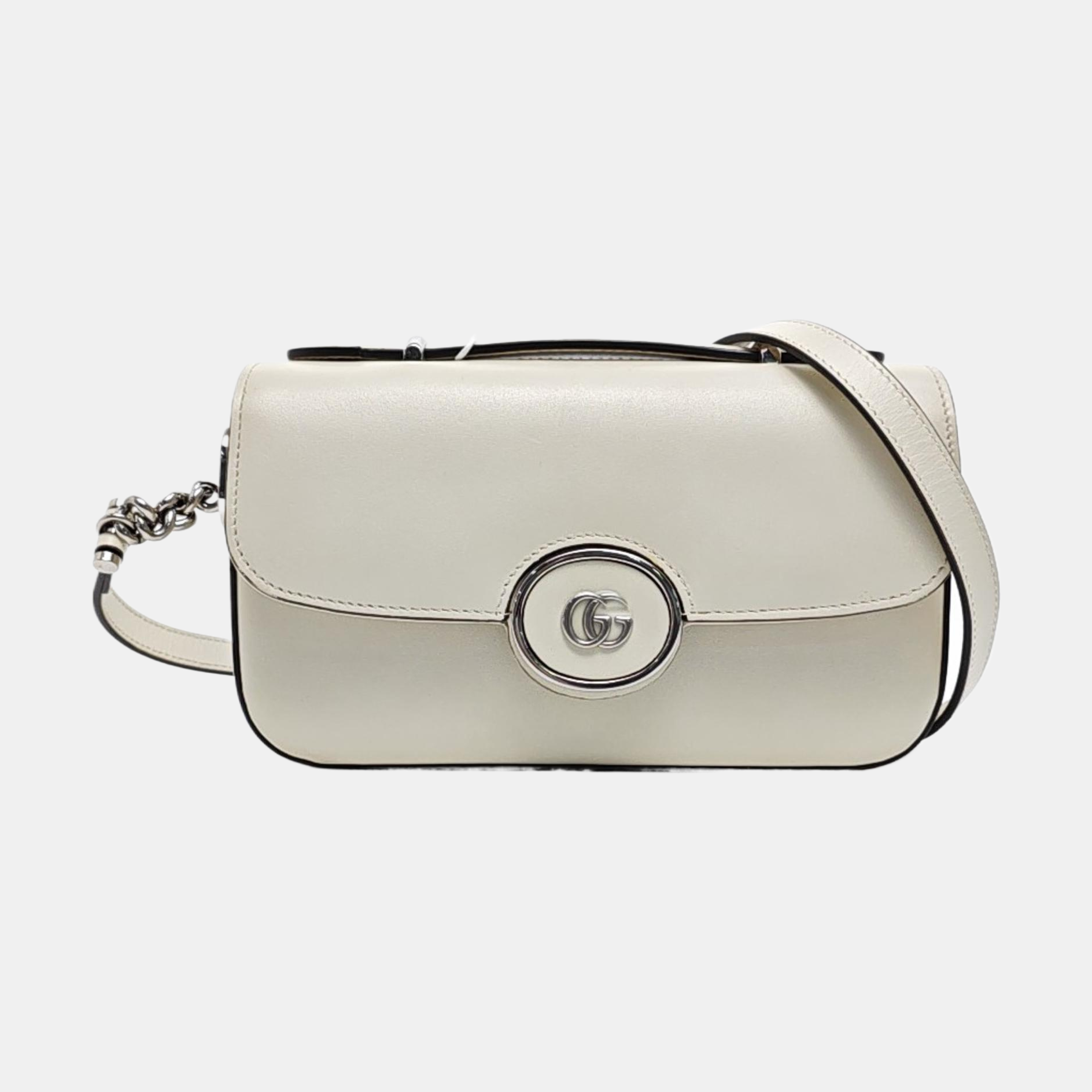 PETITE Mini Calfskin White