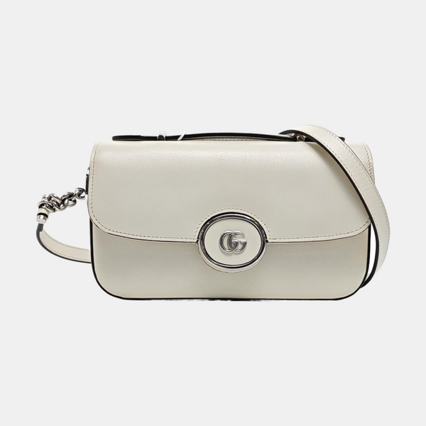 PETITE Mini Calfskin White