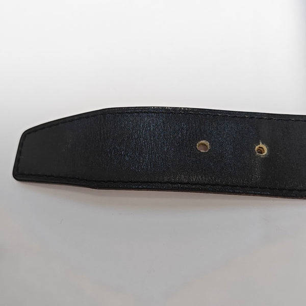 Leather Belt Black
