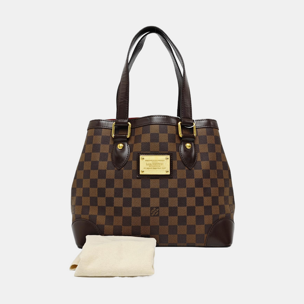 HAMPSTEAD PM Damier Ebene Coated Canvas Brown