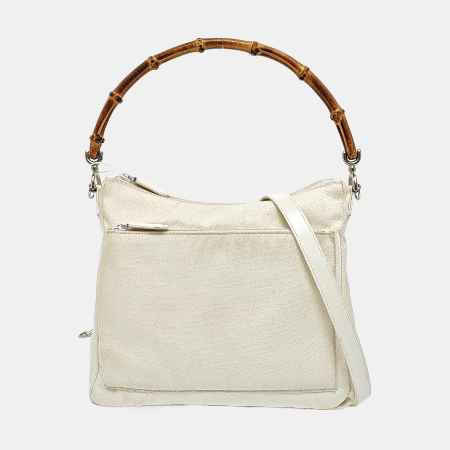 Bamboo 1947 Medium Fabric White