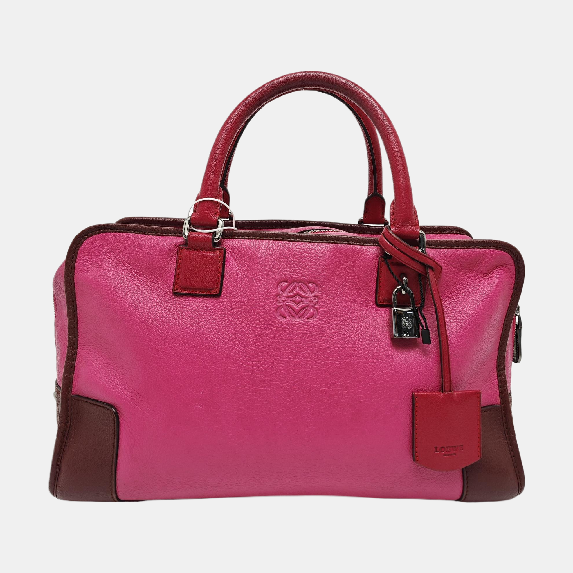 Authenticated pre-owned  Amazona Calfskin Red - Tote Bag at Looply