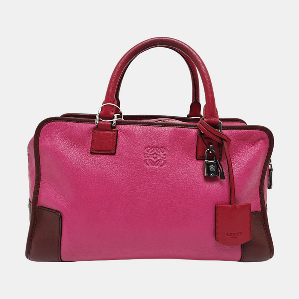 Authenticated pre-owned  Amazona Calfskin Red - Tote Bag at Looply