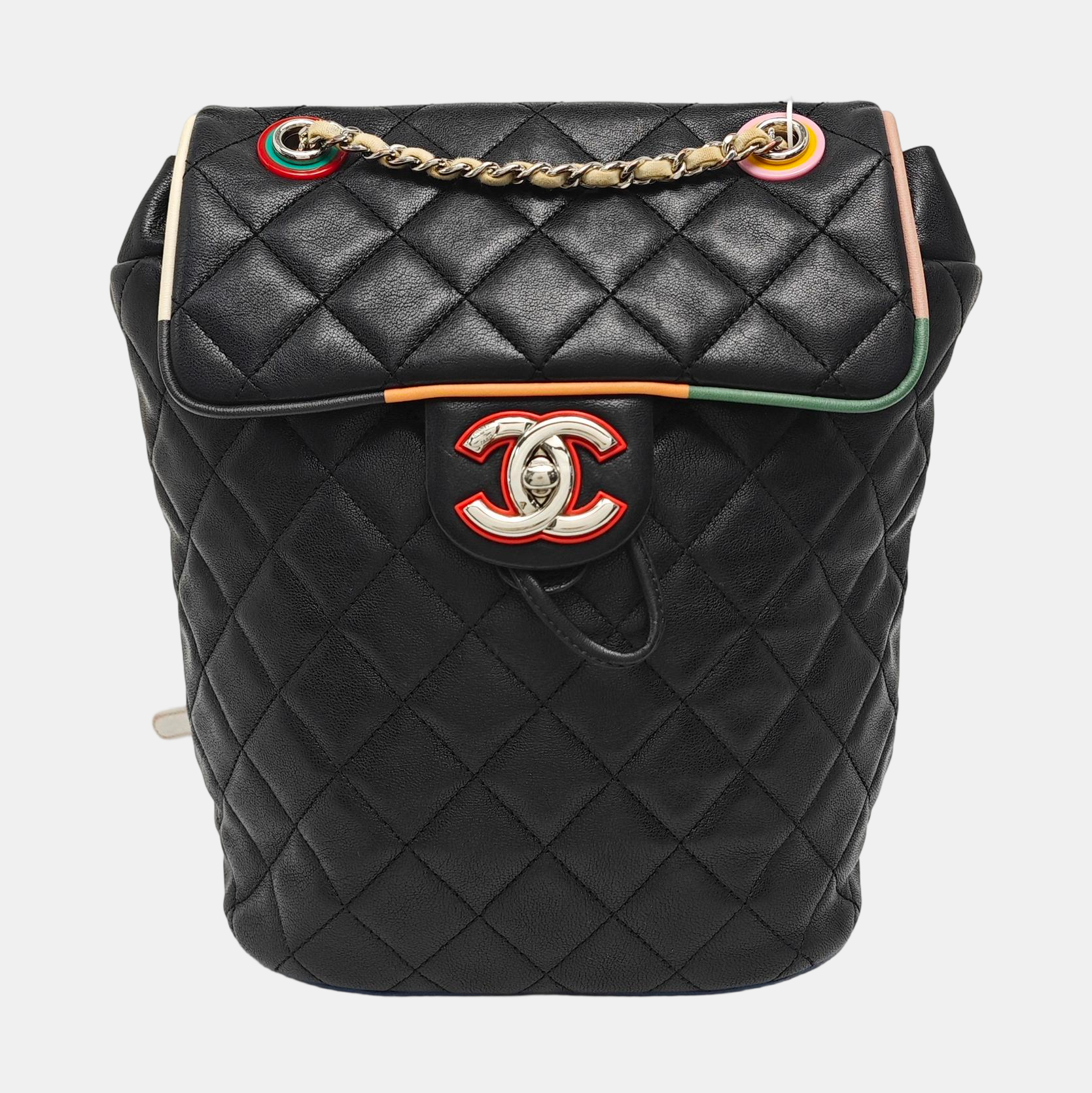 URBAN SPIRIT Small Quilted Lambskin Black