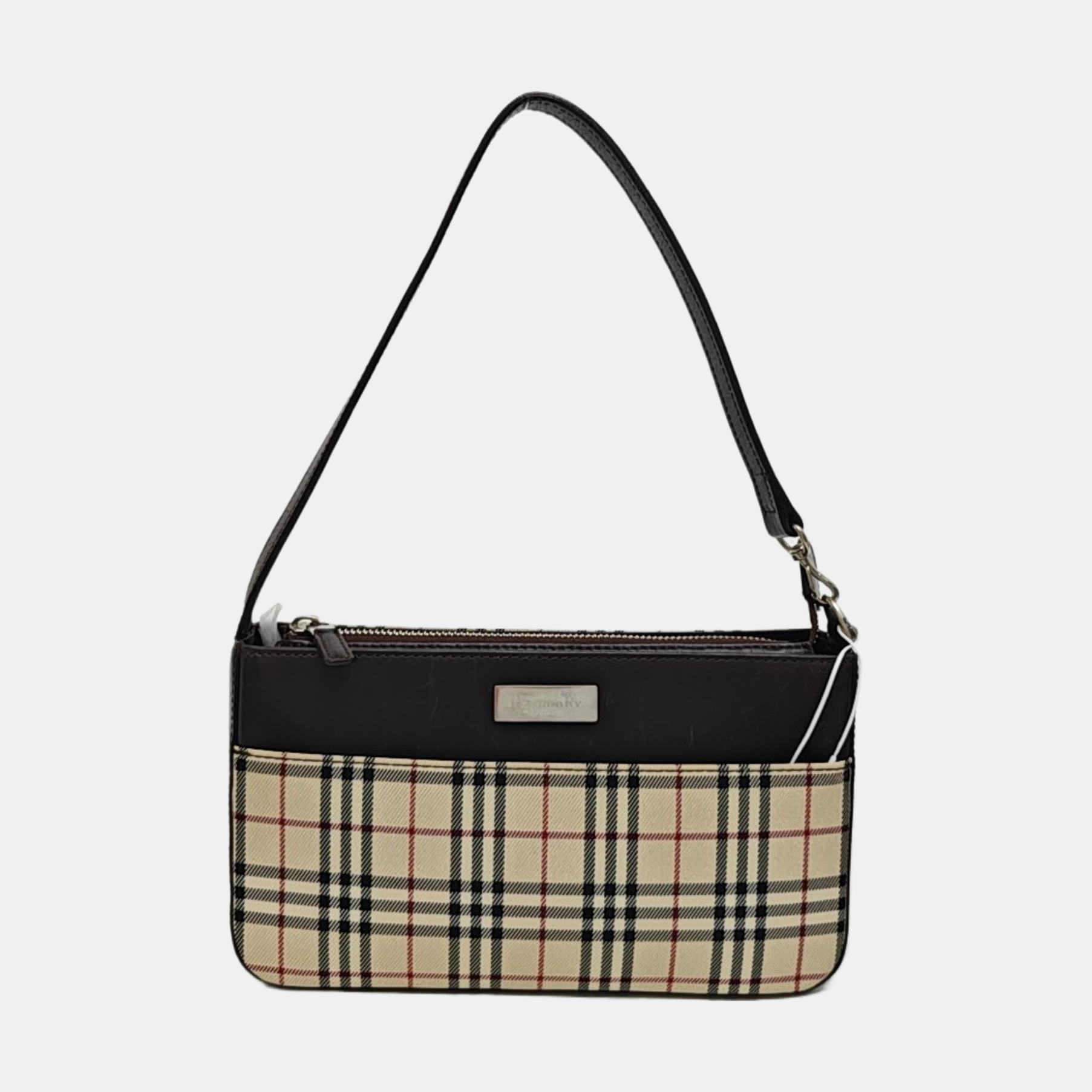 Canvas Top Handle Bag Beige