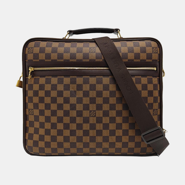 SABANA Damier Ebene Coated Canvas Brown