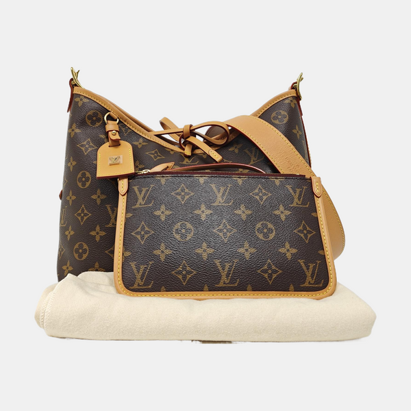 CARRYALL PM Monogram Coated Canvas Brown