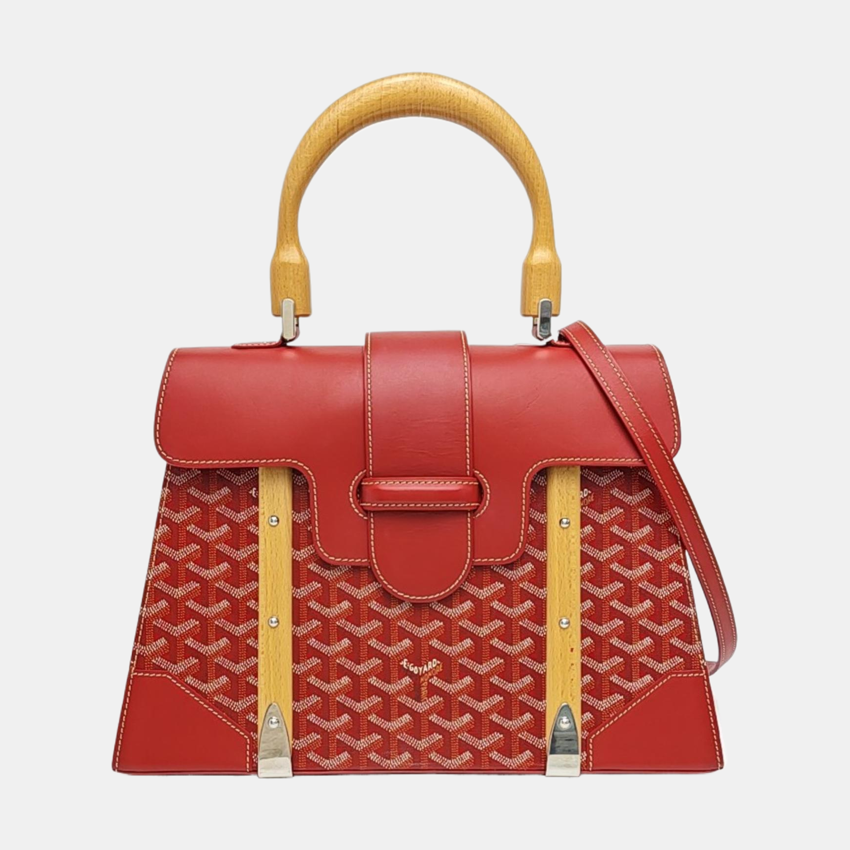 Saïgon Coated Canvas Red