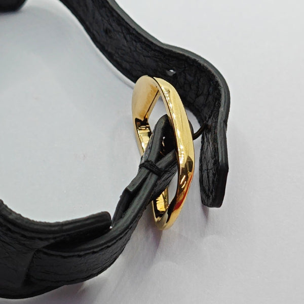 Leather Black Bracelet
