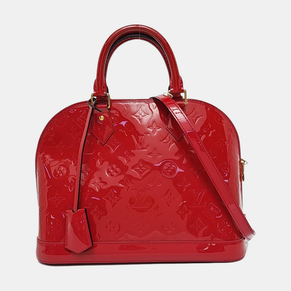 Authenticated pre-owned  ALMA PM Patent Leather Pink - Shoulder Bag at Looply