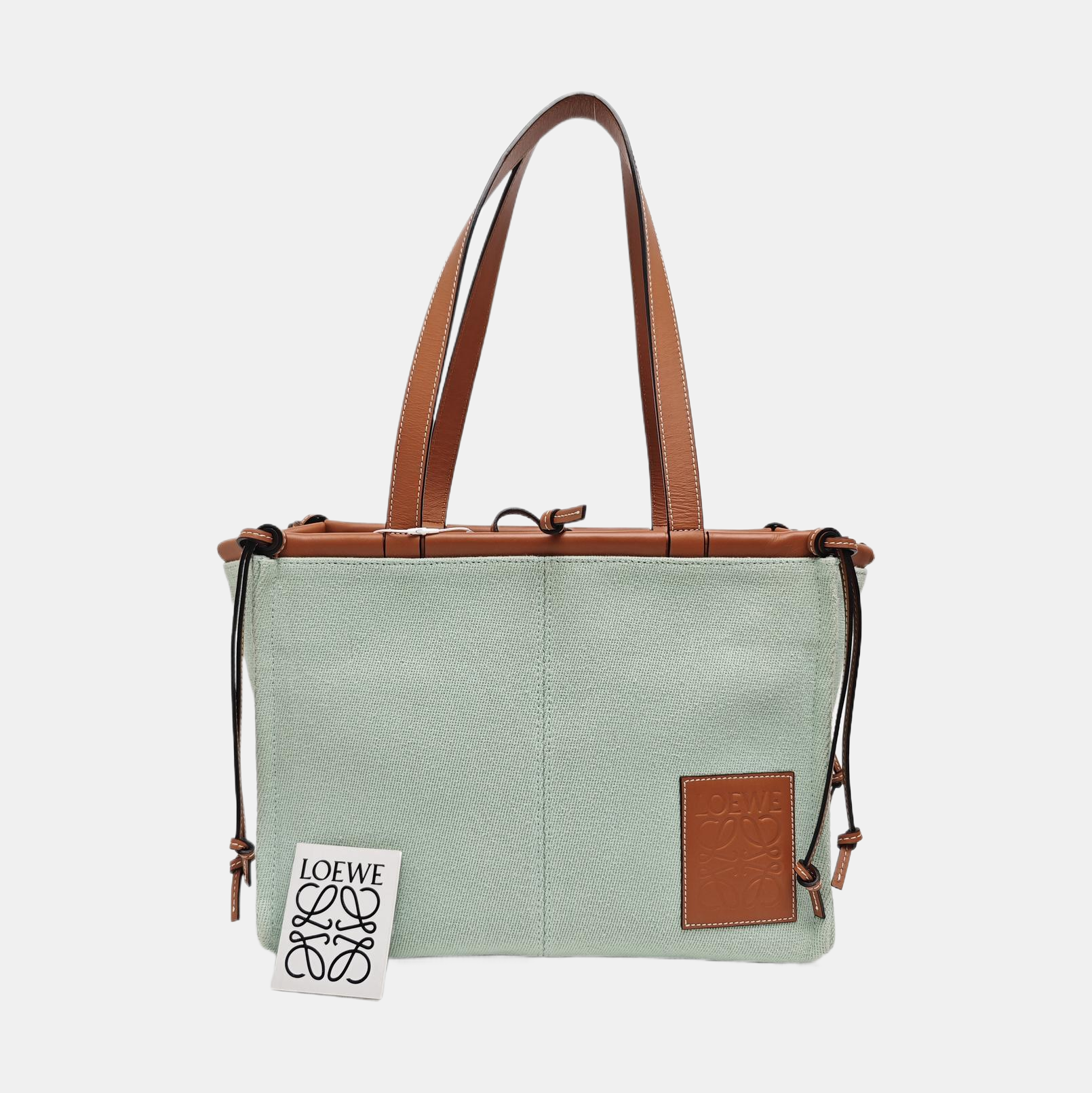 Cushion Small Canvas Green