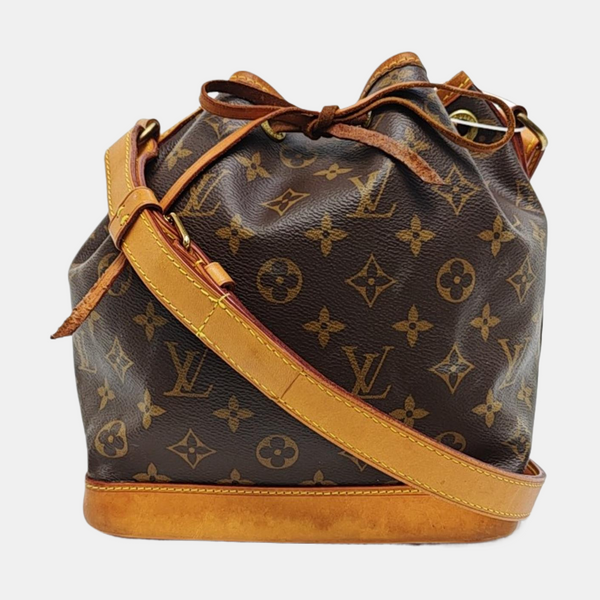 NOÉ BB Monogram Coated Canvas Brown