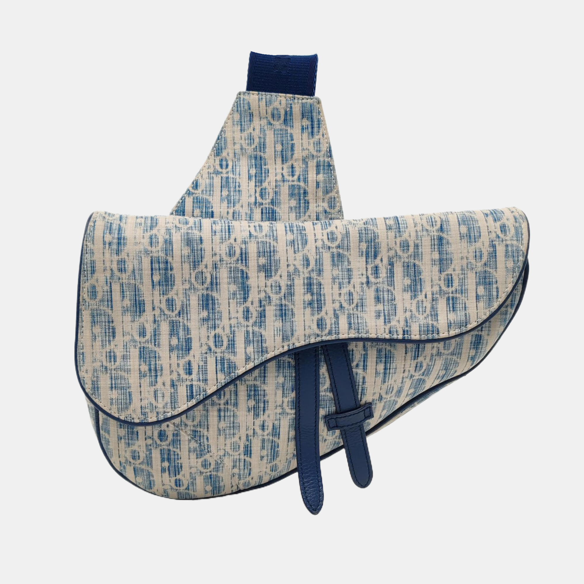Saddle Medium Fabric Blue