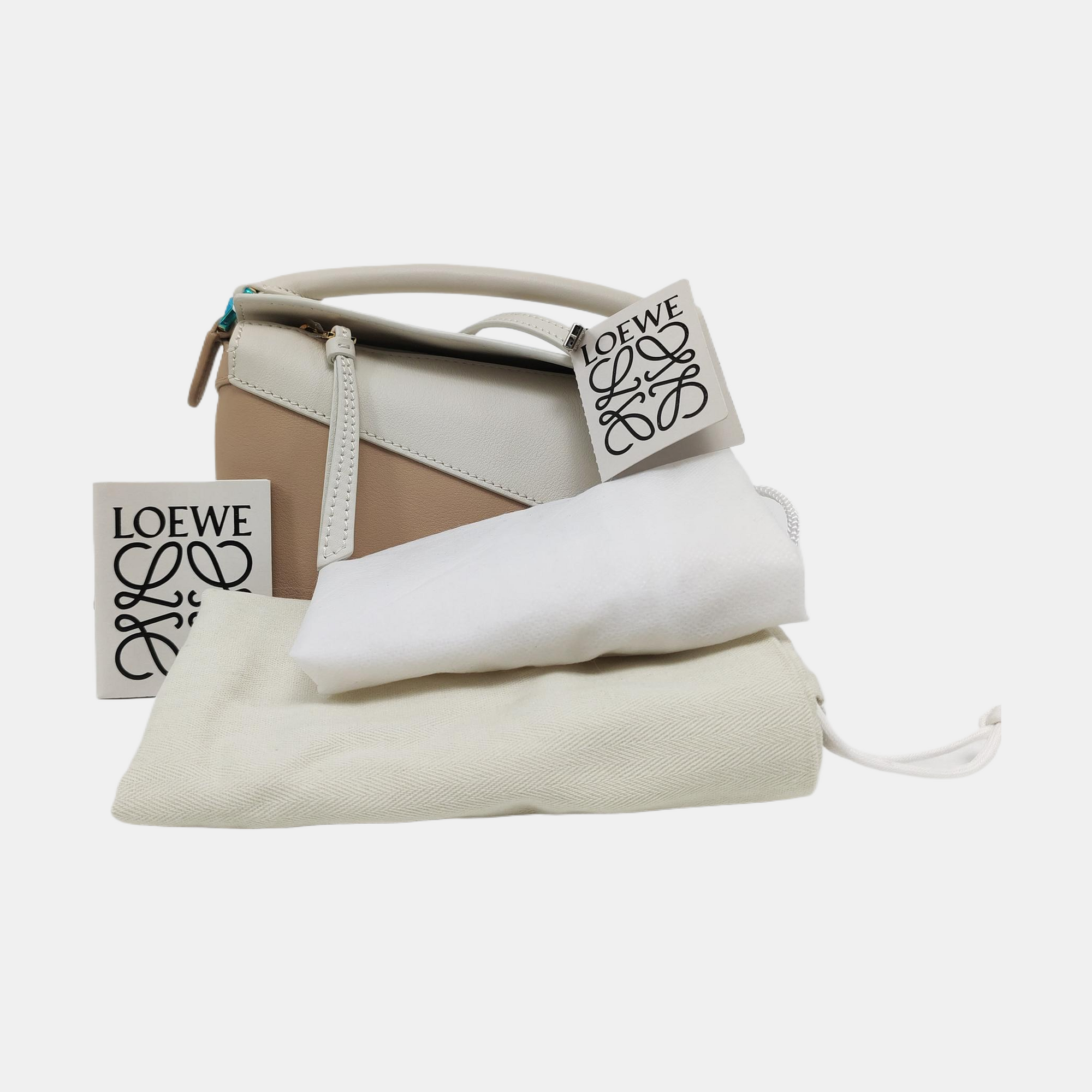 Puzzle Mini Calfskin Multicolor