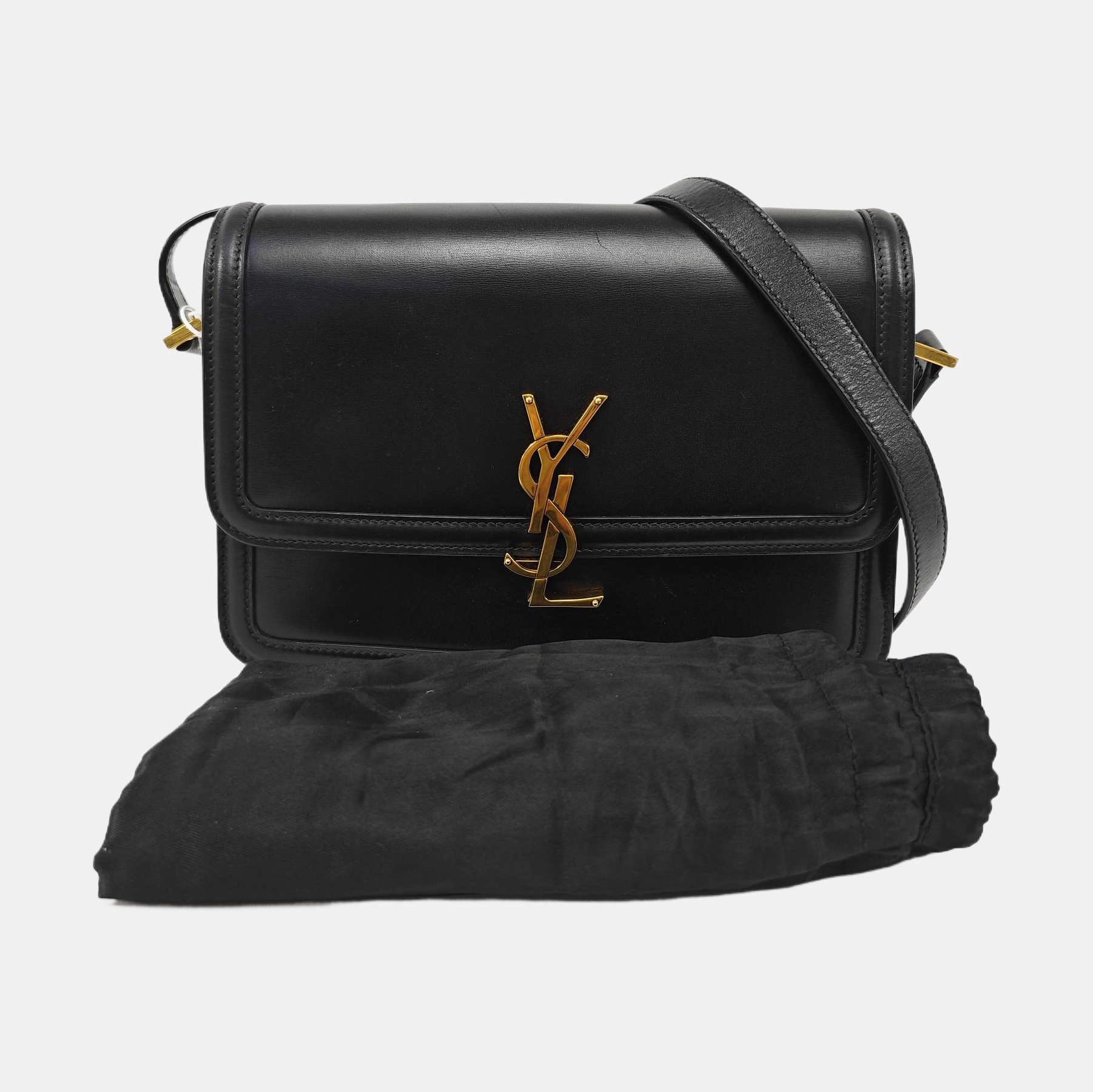 SOLFERINO Medium Calfskin Black
